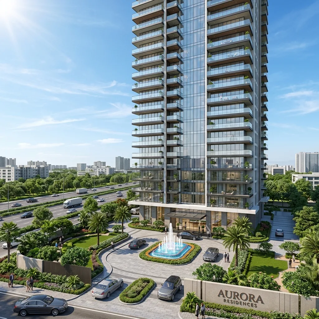 Luxury High-Rise Residential Tower in Noida