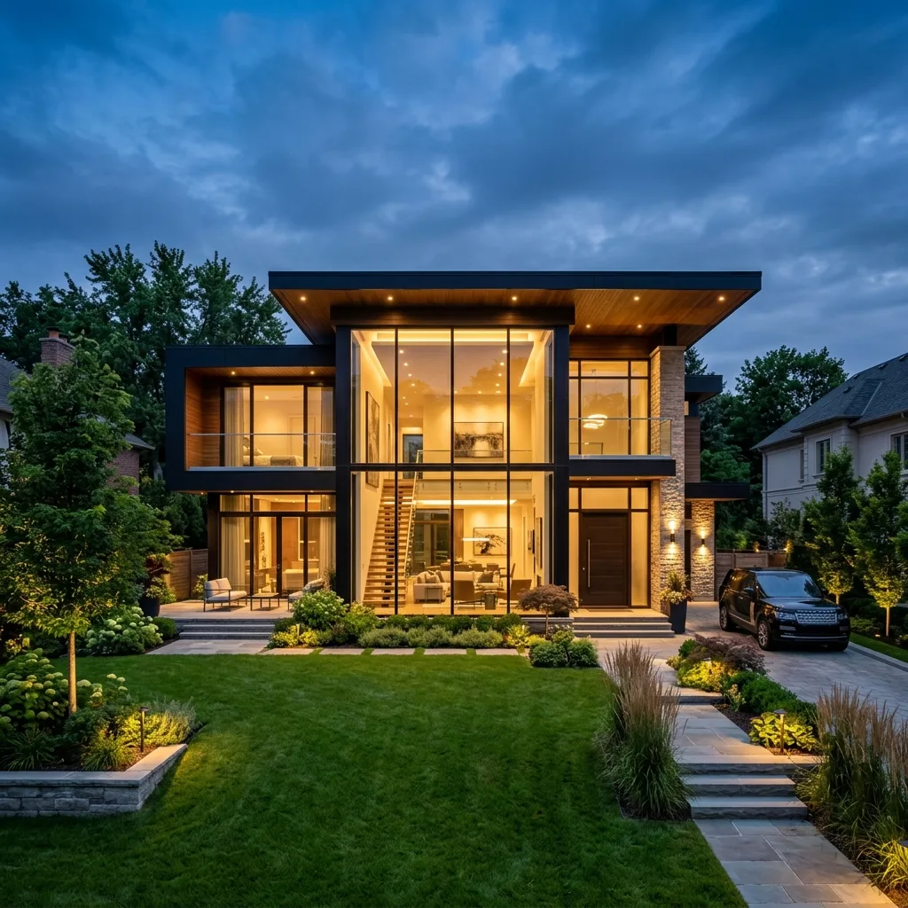 Luxury Modern Residential Villa Exterior